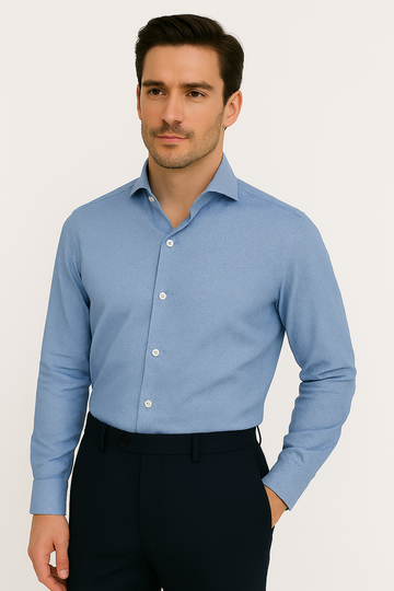 Blue Twill EcoLux Bamboo Lyocell