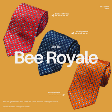 Bee Royale – Silk Tie