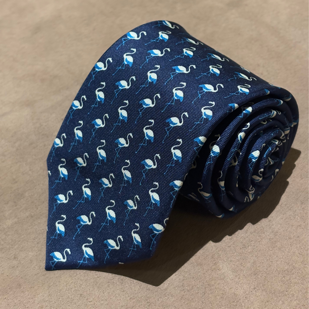 Flamingo Club - Silk Tie