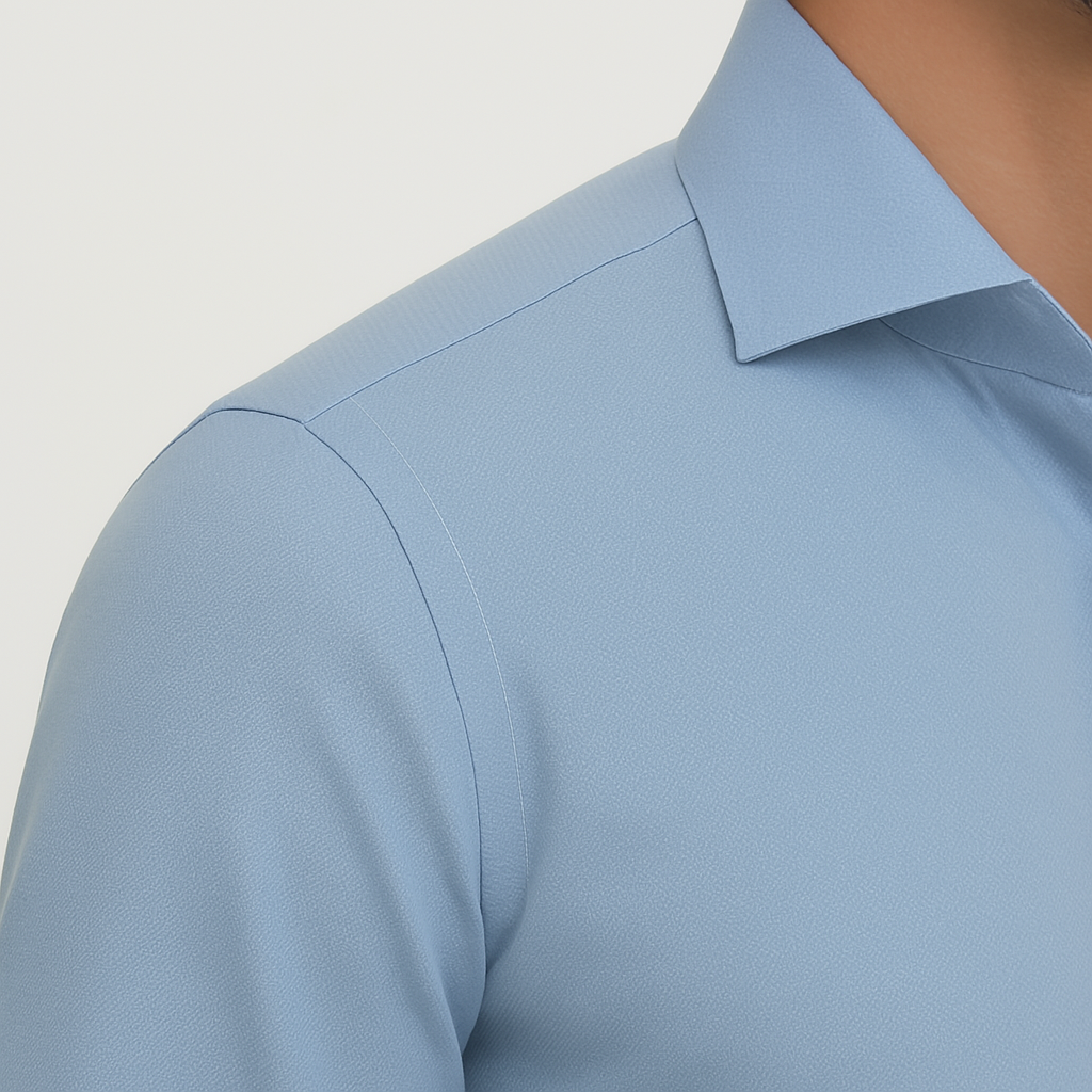 Light Blue Poplin SilkTouch Modal
