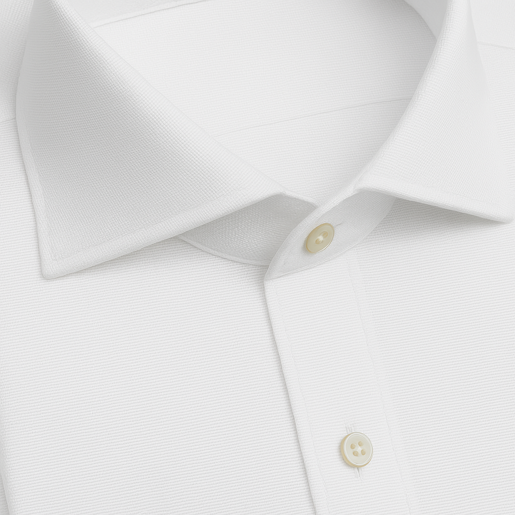 Pure White Poplin Balanced Bamboo Lyocell Performance