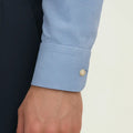 Balanced Bamboo Performance Blue shirt